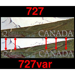 canada stamp 727 kluane national park 2 1979 M VFNH 013