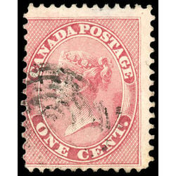 canada stamp 14 queen victoria 1 1859 U F 068