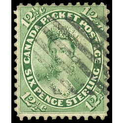 canada stamp 18 queen victoria 12 1859 U F 033