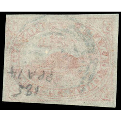 canada stamp 4 beaver 3d 1852 U F VF 077