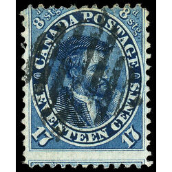 canada stamp 19 jacques cartier 17 1859 U VG 036