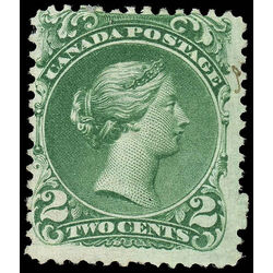 canada stamp 24b queen victoria 2 1868 U F 017