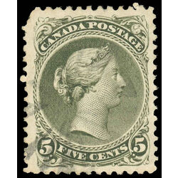 canada stamp 26 queen victoria 5 1875 U VF 013