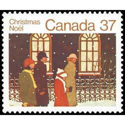 canada stamp 1005 family going to church 37 1983