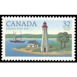 canada stamp 1035 gibraltar point on 1808 32 1984