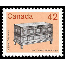 canada stamp 1081 linen chest 42 1987