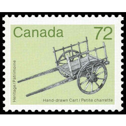 canada stamp 1083 hand drawn cart 72 1987