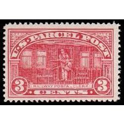 us stamp q parcel post q3 railway postal clerk parcel post 3 1913