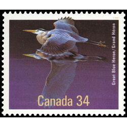 canada stamp 1095 great blue heron 34 1986