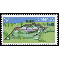 canada stamp 1055 fort erie ontario 34 1985