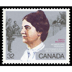 canada stamp 1048 emily murphy 32 1985