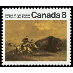 canada stamp 562 buffalo chase 8 1972