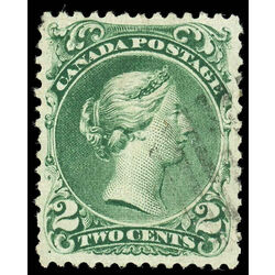 canada stamp 24b queen victoria 2 1868 U VF 018