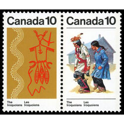 canada stamp 581a iroquoian indians 1976