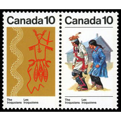 canada stamp 581ai iroquoian indians 1976