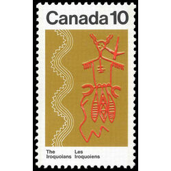 canada stamp 580 iroquoian thunderbird 10 1976