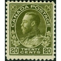 canada stamp 119xx king george v 20 1925