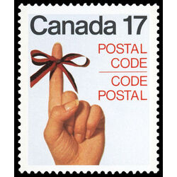 canada stamp 815 female hand red ribbon 17 1979
