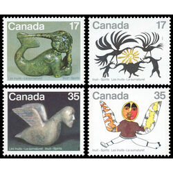 canada stamp 866 9 inuit spirits 1980