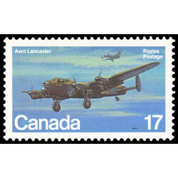 canada stamp 874 avro lancaster 1941 17 1980
