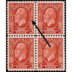 canada stamp 192i block king george v 1932