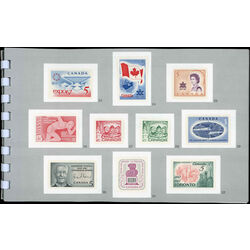 miniature album of canadian stamps