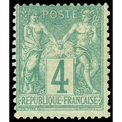 france stamp 66 peace and commerce 4 1876