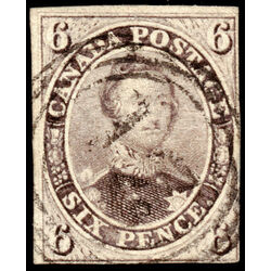 canada stamp 10 hrh prince albert 6d 1857 U F VF 007
