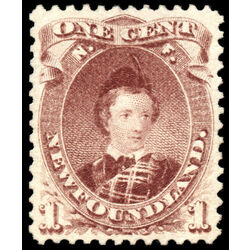 newfoundland stamp 32a edward prince of wales 1 1871