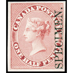 canada stamp 8pi queen victoria d 1857 M VF 009