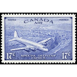 canada stamp c air mail ce4 d c 4 m airplane 17 1946