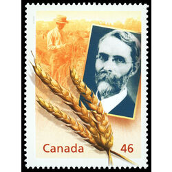 canada stamp 1833a sir charles saunders marquis wheat 46 2000