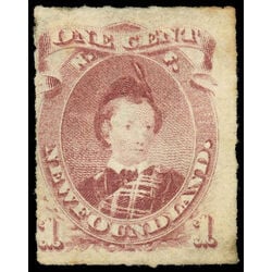 newfoundland stamp 37 edward prince of wales 1 1877 M FNG 014
