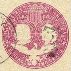 us stamp u postal stationery u349 columbus liberty 2 1893