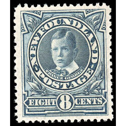 newfoundland stamp 110a prince george 8 1911 M F VF 006