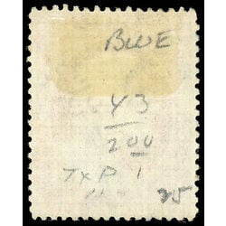 us stamp postage issues 25 washington 3 1857 U VF 001