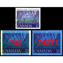 canada stamp 742t1 angelic choir 12 1977 U VF 001