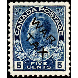 canada stamp mr war tax mr2b war tax 5 1915 M VF 024
