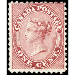 canada stamp 14 queen victoria 1 1859 M F 071