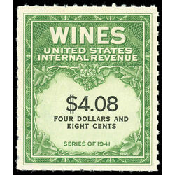 us stamp postage issues re201 cordials wines etc stamps 4 08 1951