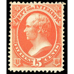 us stamp o officials o20 interior 12 1873