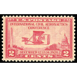 us stamp postage issues 649 wright airplane 2 1928