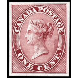 canada stamp 14p queen victoria 1 1859 M VF 003