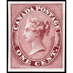 canada stamp 14p queen victoria 1 1859 M VF 006