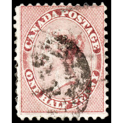 canada stamp 11 queen victoria d 1858 U F 018