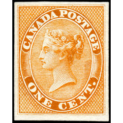 canada stamp 14tcii queen victoria 1 1859