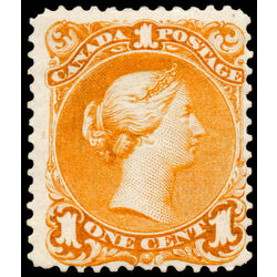 canada stamp 23a queen victoria 1 1869