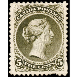 canada stamp 26 queen victoria 5 1875 M VFOG 016