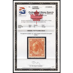 canada stamp 72 queen victoria 8 1897 M F VFNH 027