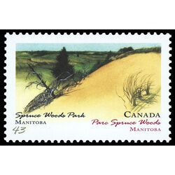 canada stamp 1478 spruce woods park manitoba 43 1993